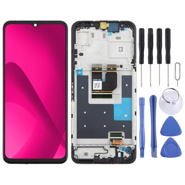Dropshipping for T-Mobile REVVL 8 LCD Screen Touch Display Digitizer Full Assembly with Frame