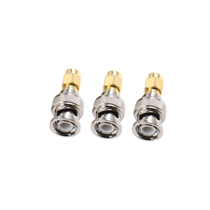 Adattatore Coassiale RF da <span class=keywords><strong>SMA</strong></span> Maschio a BNC Maschio in Ottone, Connettore BNC a <span class=keywords><strong>SMA</strong></span> per Sistemi di Antenne Radio - Product Image 5