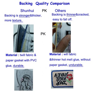 Personalized Logo <strong>Embroidered</strong> <strong>Patch</strong> <strong>Custom</strong> Embroidery <strong>Patch</strong> Customized <strong>Embroidered</strong> Text <strong>Patches</strong> - Product Image 4