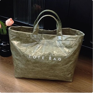 Của phụ nữ tùy chỉnh lớn chần TPU mở Top Tote Túi mua sắm không thấm nước xách tay máy tính xách tay chai nước Ví bền Vai Túi - Product Image 6