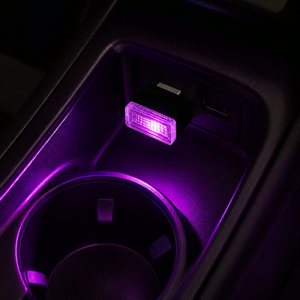 Luz Ambiente USB para Carro, Exclusiva Transfronteiriça, Direto da Fonte, Luz Noturna Decorativa em Acrílico com Blocos de Cores MKS-669 - Product Image 2