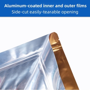 Tùy chỉnh hình bát giác PE đứng lên túi với cửa sổ bên dây kéo có thể tái chế cho bao bì thực phẩm snack trái cây sấy khô & thạch - Product Image 5