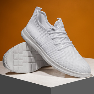 Baskets rétro en maille à lacets, bout rond, semelle EVA, respirantes, chaussures décontractées d'été unisexes - Product Image 1