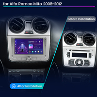 Radio Mobil Android Junsun V1 EU Stock untuk Alfa Romeo Mito 2008-2012 Apple Carplay Multimedia Layar Sentuh 7 Inch Pemutar DVD