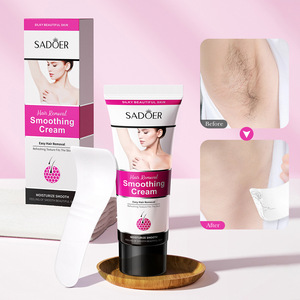 Crème dépilatoire SADOER, hydratante, lissante, adoucissante, pour une expérience de jambes sans poils, pratique pour les hommes - Product Image 2