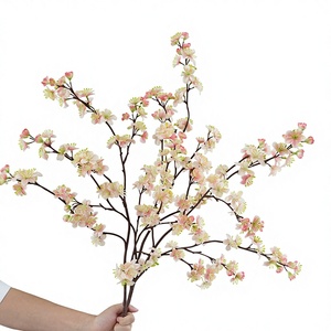 Vente en gros usine : Branche longue de fleurs artificielles de <span class=keywords><strong>cerisier</strong></span> pour la décoration de la maison, des mariages et des événements, arrangement floral en branche. - Product Image 2