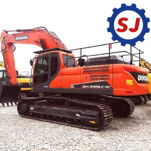 Excavadora hidráulica de cadenas de alta resistencia a bajo precio, Doosan 345LC, excavadora usada de 34 toneladas en stock para la venta. - Product Image 2