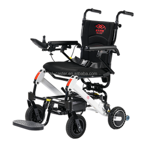 Silla de Ruedas Inteligente Plegable de Aluminio, Personalizable, con Soporte OEM, Cuatro Ruedas, Capacidad de 120 kg, para Personas Mayores y con Discapacidad, SL-LYD005 Elect - Product Image 6