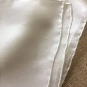 Taglia personalizzata sconto prezzo all'ingrosso materiale bianco naturale a mano bordo di seta Pongee sciarpa lunga per le donne scialle Tippet - Product Image 3