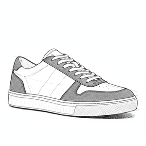 Xinzirain tùy chỉnh unisex thường chính hãng da thể thao skatingboard ren-up dày duy nhất ren lên đi bộ Sneakers - Product Image 1