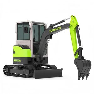 Zoomlion Flexible ZE35GU Mini pelle sur chenilles Diesel Zero Swing Excavator avec accessoires en option - Product Image 1