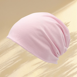 Solid Color Slouch Beanie Unisex Lightweight Breathable Warm Windproof Stack Hat Adult Fashion Trendy Thin Fit - Product Image 2