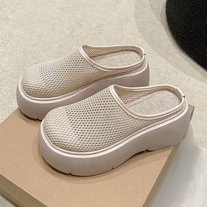 <b>Spring</b> Autumn New Style Women's Platform Outdoor Slip-On High Heeled Thick Soled Fashionable Ankle Length Short <b>Boots</b> - Product Image 6