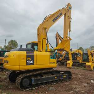Excavatrice d'occasion KOMATSU PC 160-7 de 16 tonnes avec moteur, capacité de la benne de 0,65 m, puissance de 82 kW - Excellent état, prix avantageux - Product Image 5