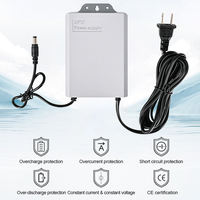 Mini batterie lithium-ion DC 7500 mAh, adaptateur de charge pour caméra IP CCTV, sortie 12V2A, protection multiple, alimentation extérieure