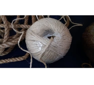 Boule de corde en sisal naturel 2.5kg pour emballage cadeau de soutien des plantes à usage domestique artisanat et projets extérieurs - Product Image 6