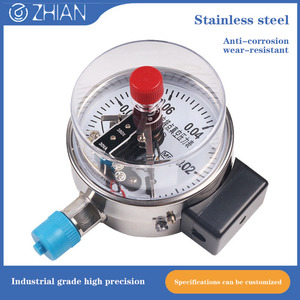 ZHIAN Jauge Radiale Axiale Haute Précision en Acier Inoxydable Anti-corrosion Y-100BFY-150BF de Haute Qualité - Product Image 3