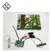 Kit de Placa Controladora de Panel LCD TFT de 17 Pulgadas TOPWILLING OEM con Fuente de Alimentación de CC de 12 V y Altavoz Integrado para Uso en Escritorio a 60 Hz