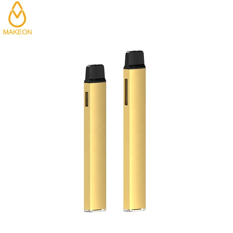 Bar Disposable Vape Pen Empty Pod E Cigarettes OEM Brand Packaging Slim Stick Rechargeable Battery Lead free