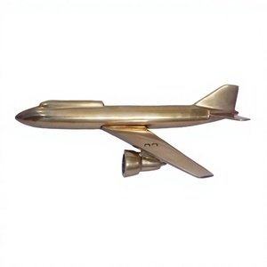 Ganchos Decorativos de Pared con Modelo de Avión Boeing Antiguo, para Toallas y Paños, Hechos a Mano con Técnica de Fundición - Product Image 1