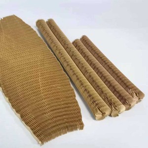 Nhà Máy Bán buôn gói có thể tái chế tổ ong giấy tay áo bảo vệ cho dễ vỡ chai rượu vang bảo vệ đệm vật liệu - Product Image 3