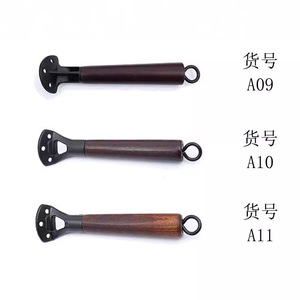 Three Hole Aluminum Beechwood Pot Handle Universal For Stainless Steel Pots And Frying Pans Cookware Accessories Top Bead Handle - Product Image 5