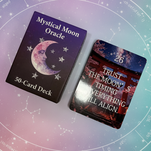 Cartes de divination horoscopique personnalisables Yvvei Jinn en papier recyclable avec finition brillante - Product Image 4