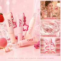 Masque Lèvres Hydratant et Nourrissant TVLV Crystal Glow Effet Miroir Repulpant Brillant Non Transfert 10ml