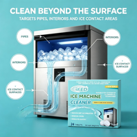 Comprimés de Soin pour Machine à Glaçons : Éliminateur de Calcium Efficace et Sûr, Formule Sûre pour Maintenir des Performances Optimales
