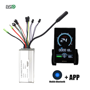 Pantalla colorida LVCO M818NFC, accesorios de carga USB para controlador sin escobillas de bicicleta eléctrica, juego de pantalla de bicicleta eléctrica de 350W - Product Image 5