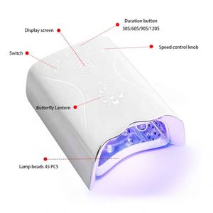 AT-NDUV-264 OEM <span class=keywords><strong>2025</strong></span> mới nhất Gel Máy sấy Máy công suất cao 115 Wát có thể sạc lại không dây Nail UV LED đèn cho Acrylic đánh bóng - Product Image 3
