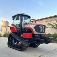 Standaard export landbouwrupsbandtractor 2WD tandwieloverbrenging hoge capaciteit dieselmotor grote olietank complex snelheidsversnellingsmechanisme