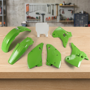 Kit Plastiche OEM per KX 250 1992-1992 Ricambi Moto Stile Motocross Materiale in Lega di Alluminio e Lega di Carbonio Marca Air XFUN - Product Image 3