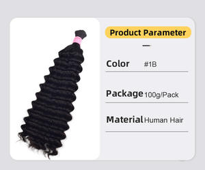 Cabello Humano Virgen al por Mayor sin Trama, Extensiones a Granel <span class=keywords><strong>Afro</strong></span> Kinky, Cabello Humano Vietnamita a Granel, Cabello Rubio Virgen para <span class=keywords><strong>Trenzas</strong></span> - Product Image 3
