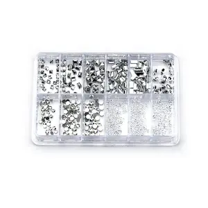 Assortment of Clear Glass Paste Stones for Watch Dial and Cases