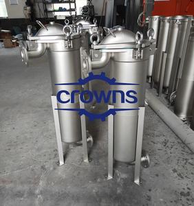 100% bütünlük kalite <span class=keywords><strong>test</strong></span> paslanmaz çelik soğutucu viski bira sıvı filtrasyon için filtre yuvası yıkanabilir torba filtre - Product Image 4