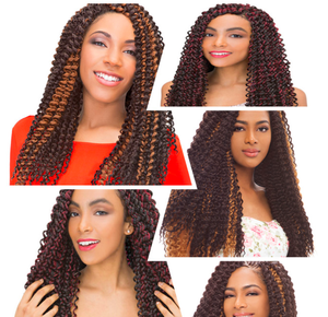 Extensiones de Cabello Sintético de Doble Trama para <span class=keywords><strong>Trenzas</strong></span> <span class=keywords><strong>Africanas</strong></span>, Estilo Exótico, para Mujeres Negras, Tipo Dreadlocks 3x - Product Image 2