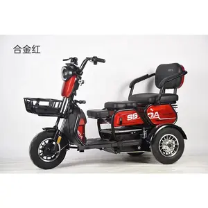 Scooters Triciclo China 2023 Precio Mínimo 600W Adulto Eléctrico 3 Ruedas 48V Eec Eléctrico 3 Ruedas Vendido en Abierto 30-50km
