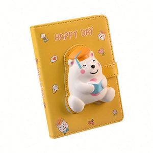 เครื่องเขียนน่ารักลดราคาจากแคนาดา อุปกรณ์การเรียนสำหรับเด็ก ของเล่นคลายเครียด สมุดโน้ต A5 สร้างสรรค์ สมุดบันทึกแฟนซีสำหรับสำนักงาน สมุดวางแผน - Product Image 1