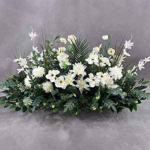 L-070 Composizione Floreale in Seta Fatta a Mano Riutilizzabile per Decorazioni di Matrimoni e Feste - Product Image 6