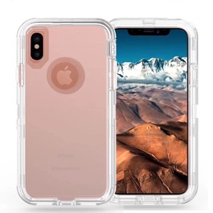 Custodia protettiva trasparente per <span class=keywords><strong>iPhone</strong></span> 15 14 13 12 Pro Max X XS <span class=keywords><strong>XR</strong></span> 11 custodia protettiva antiurto per armatura robusta resistente - Product Image 1
