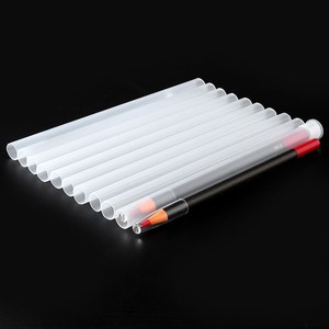 Tube d'emballage protecteur en plastique transparent PP pour <span class=keywords><strong>crayon</strong></span> à <span class=keywords><strong>sourcils</strong></span> à cordon, conteneur cylindrique droit pour cosmétiques - Product Image 5