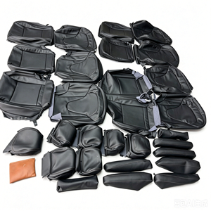 Actualización de Asientos para <span class=keywords><strong>Mercedes</strong></span>-Benz <span class=keywords><strong>Vito</strong></span> Clase V - Funda de Cuero con Patrón Litchi para la Funda de Asiento Estilo Original del Vehículo - Product Image 4