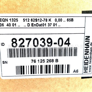 Heidenhain Eqn1325 512 62S12-78 ตัวเข้ารหัสแบบหมุนอัลตราโซนิกสำหรับเซอร์โวมอเตอร์ 827039-11 - Product Image 5