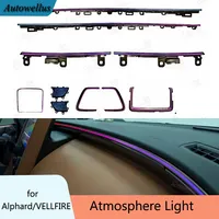 Pour Alphard/VELLFIRE 40 Series 2024 RHD/LHD Kit d'éclairage ambiant avec 128 couleurs Accessoires de garniture de mise à niveau de la lumière LED intérieure
