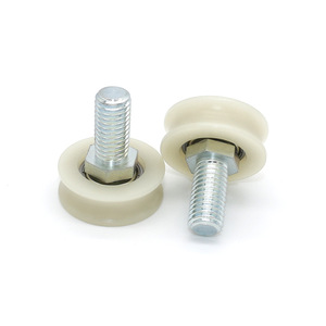 Rodillos de Riel en Forma de U con Recubrimiento de Rodamiento 698ZZ Suministrados por el Fabricante, M10/35*30.5*10.7mm con Recubrimiento de Plástico para Equipos - Product Image 2