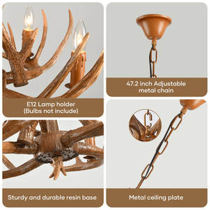 Электрическая сушилка для обуви в скандинавском ретро-стиле с рогами оленя для ресторанов, кафе, гостиных, баров и домашнего использования - Product Image 4