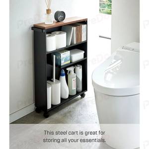 ชั้นวางของในครัว <span class=keywords><strong>Predo</strong></span> สไตล์ยุโรปแบบมินิมอล ชั้นวางของแคบหลายชั้น แบบกึ่งปิด ประหยัดพื้นที่ วัสดุโลหะ ประกอบง่าย - Product Image 2