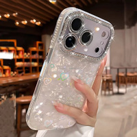 Coque de téléphone portable de luxe scintillante et antichoc pour Apple iPhone (tous modèles 18 Pro Max, 17, 16) et Samsung Galaxy S26, S25 – Vente en gros, Nouveauté