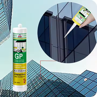 Sellador de Silicona Acética Antihongos para Acuarios y Juntas de Vidrio Grandes, Adhesivo de Silicona RTV Impermeable